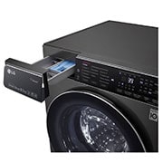 LG Стиральная машина узкая LG F2T9GW9P с паром, технология AI DD, 8,5 кг, F2T9GW9P, thumbnail 5