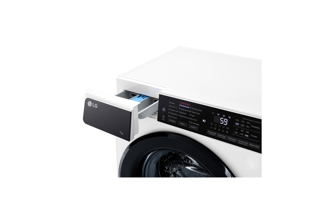 LG Стиральная машина узкая LG F2H5HS6W с паром, 7 кг, F2H5HS6W, thumbnail 10
