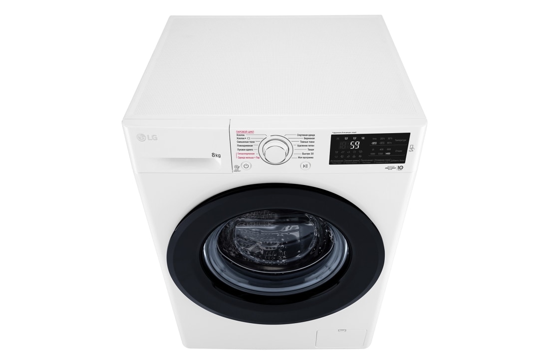 LG Cтиральная машина LG F4M5TS6W,<br> функция пара Steam, 8кг, F4M5TS6W, thumbnail 6