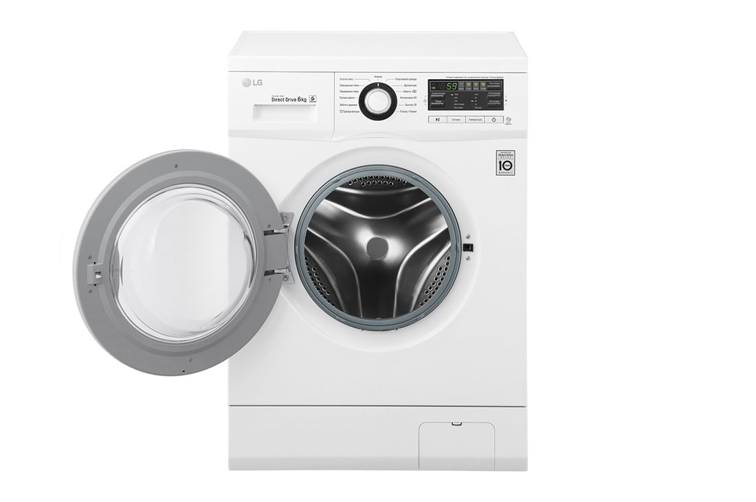 LG Стиральная машина узкая LG FH0B8ND6 c прямым приводом, 6 кг, FH0B8ND6, thumbnail 4