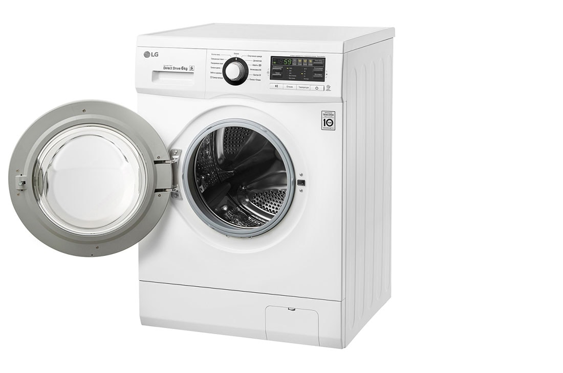LG Стиральная машина узкая LG FH0B8ND6 c прямым приводом, 6 кг, FH0B8ND6, thumbnail 5