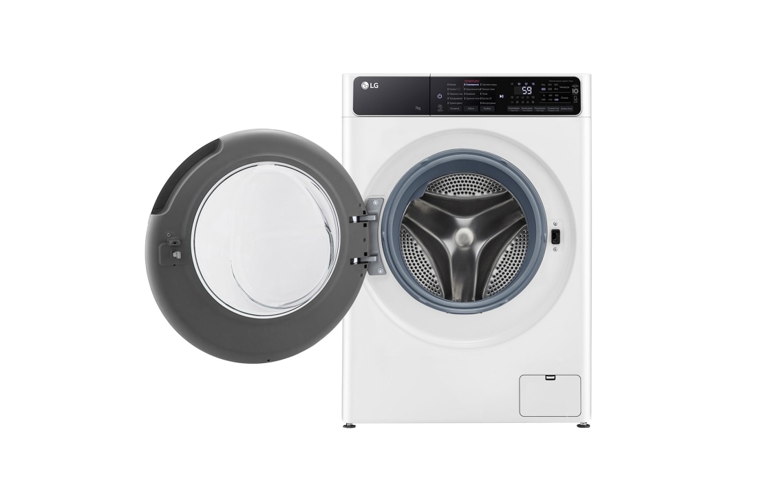 LG Стиральная машина узкая LG F2H5HS3W с паром, 7 кг, F2H5HS3W, thumbnail 2