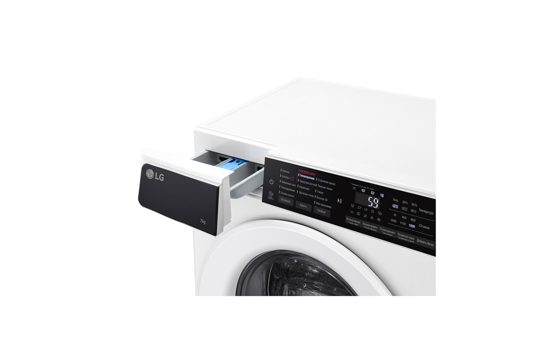 LG Стиральная машина узкая LG F2H5HS3W с паром, 7 кг, F2H5HS3W, thumbnail 10