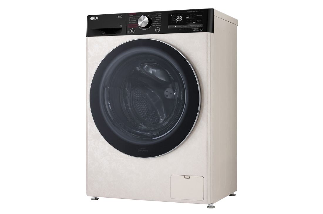 LG Стиральная машина узкая LG F2V5HS9B с паром, технология AI DD, 7 кг, F2V5HS9B, thumbnail 3