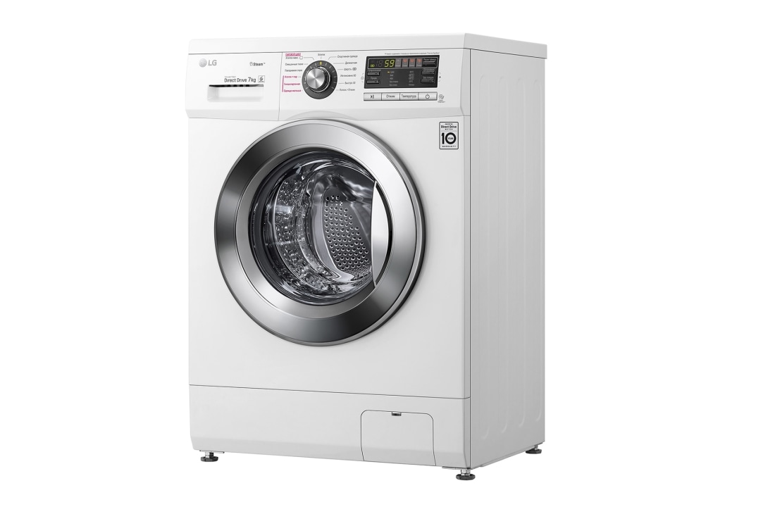 LG Узкая стиральная машина LG F12M7HDS3, функция пара Steam, 7кг, F12M7HDS3, thumbnail 3