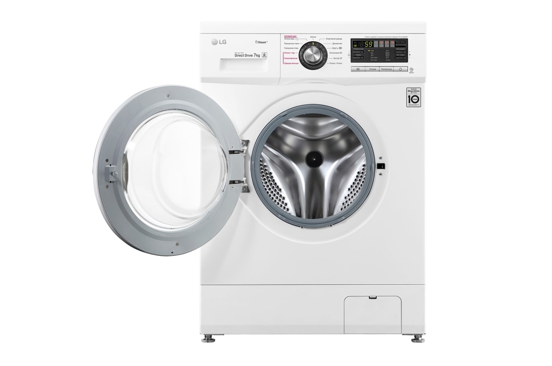 LG Узкая стиральная машина LG F12M7HDS3, функция пара Steam, 7кг, F12M7HDS3, thumbnail 4