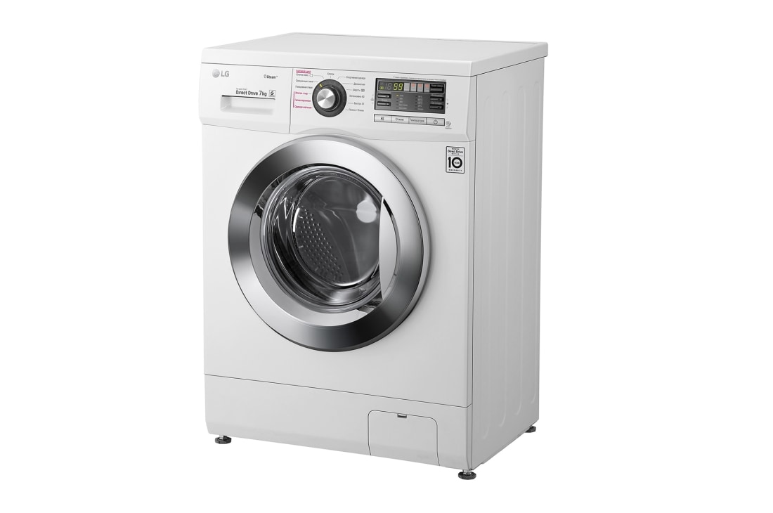 LG Узкая стиральная машина LG F12M7HDS3, функция пара Steam, 7кг, F12M7HDS3, thumbnail 10