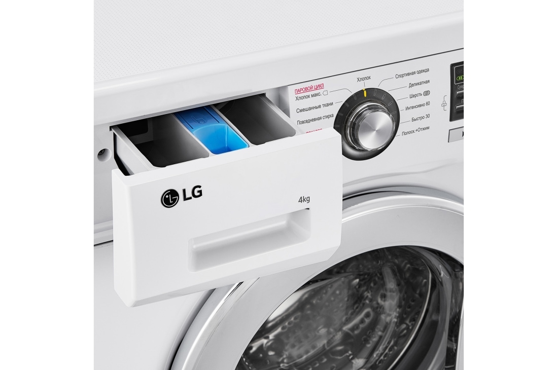 LG Стиральная машина суперузкая LG F1096SDS3 с паром, 4 кг, F1096SDS3, thumbnail 11
