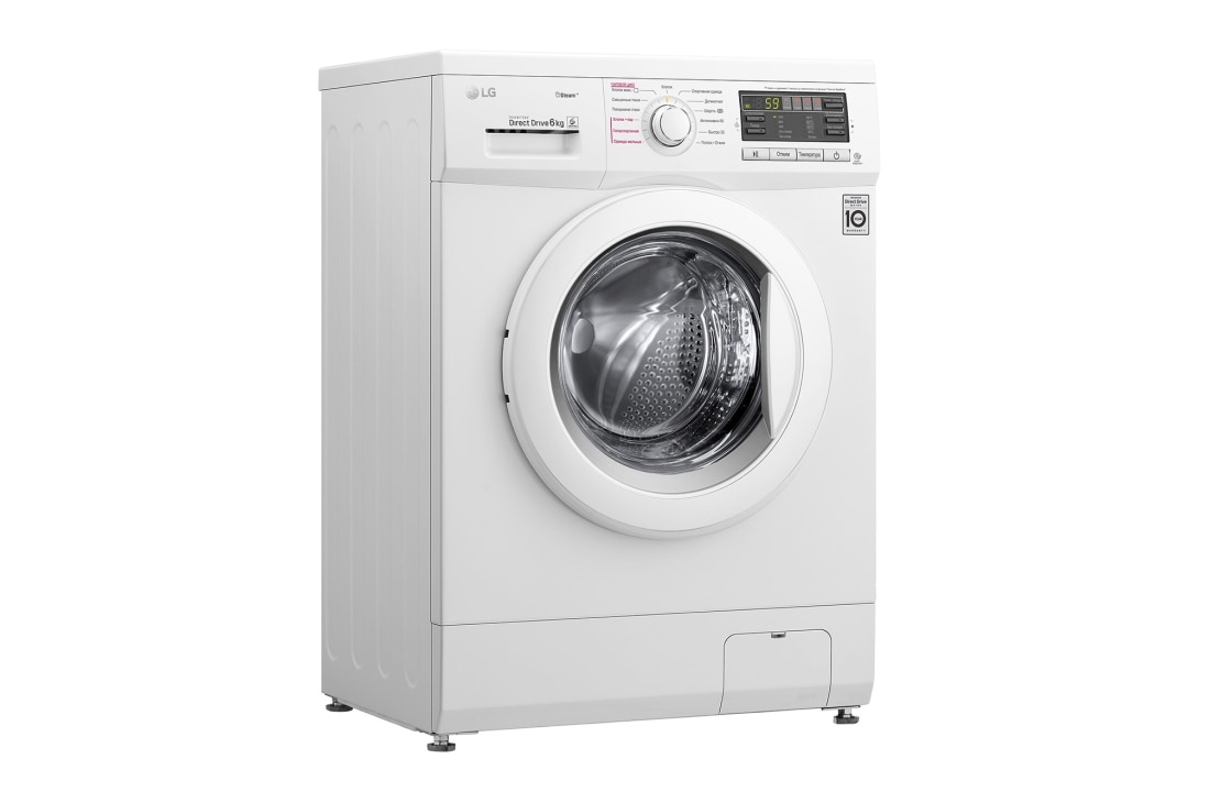 LG Узкая стиральная машина LG F12M7NDS0, функция пара Steam, 6кг, F12M7NDS0, thumbnail 2