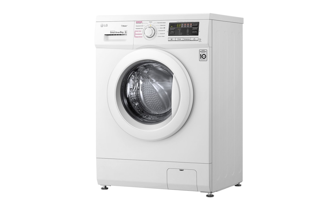 Узкая стиральная машина LG F12M7NDS0 c функцией пара | LG RU