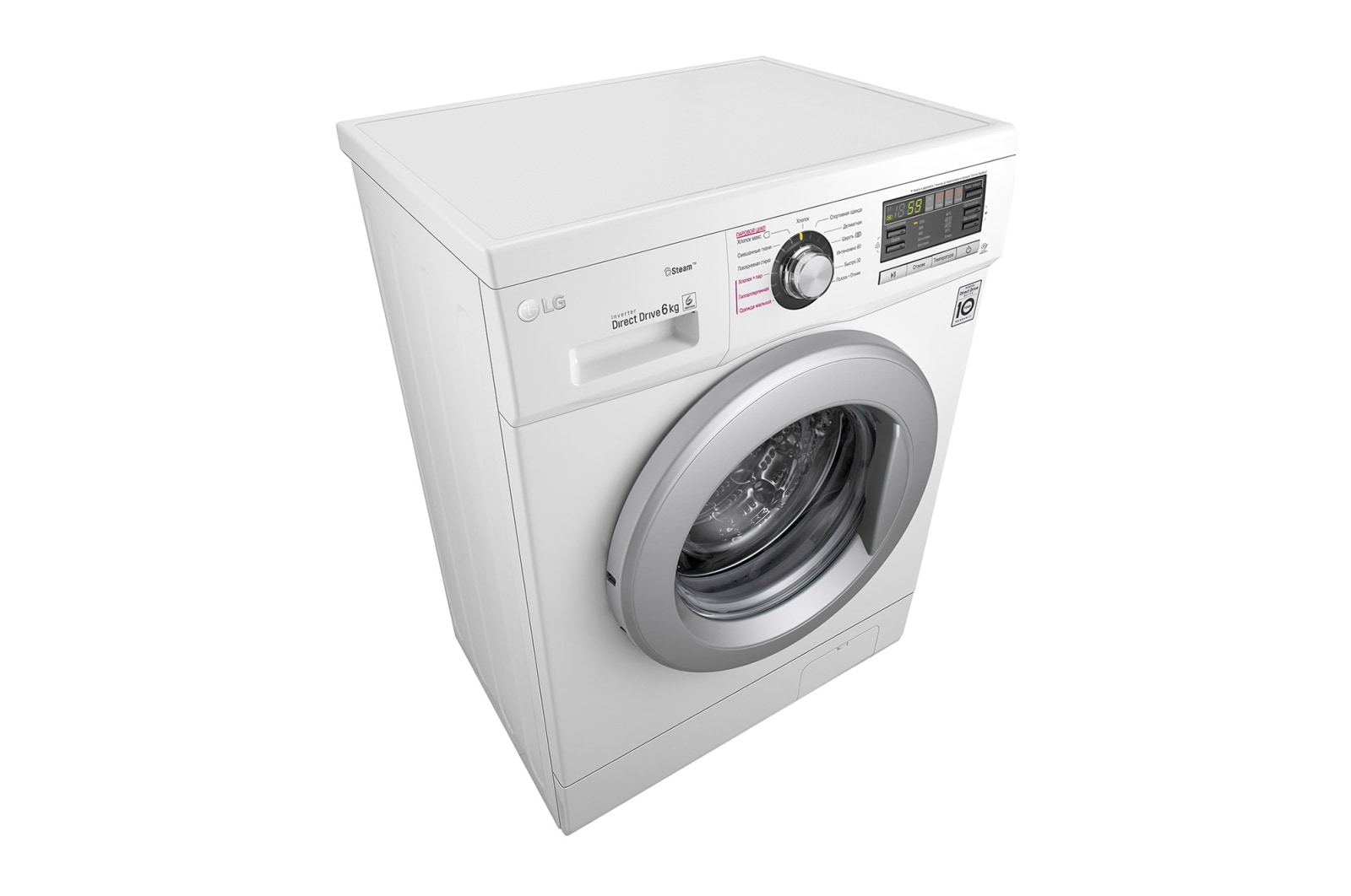 Узкая стиральная машина LG F12M7NDS1 c функцией пара | LG RU