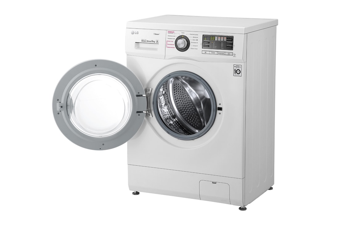 LG Узкая стиральная машина LG F12M7NDS1, функция пара Steam, 6кг, F12M7NDS1, thumbnail 5