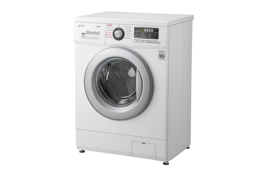 LG Узкая стиральная машина LG F12M7NDS1, функция пара Steam, 6кг, F12M7NDS1, thumbnail 10