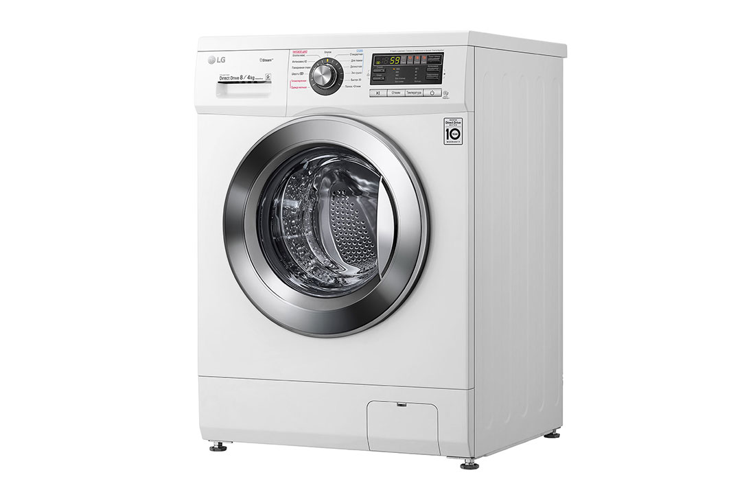 LG Стирально-сушильная машина LG F1496ADS3, функция пара Steam, 8/4кг, F1496ADS3, thumbnail 3