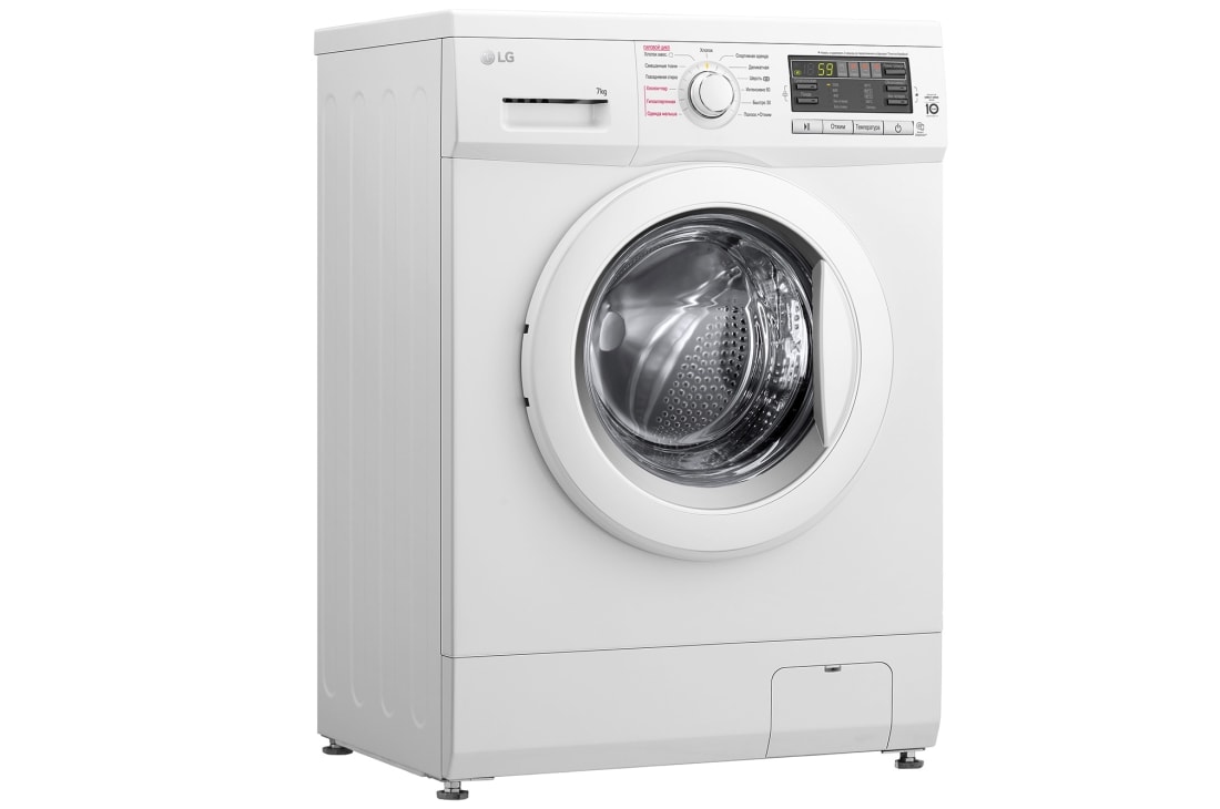 LG Узкая стиральная машина LG F1296HDS0, функция пара Steam, 7кг, F1296HDS0, thumbnail 2