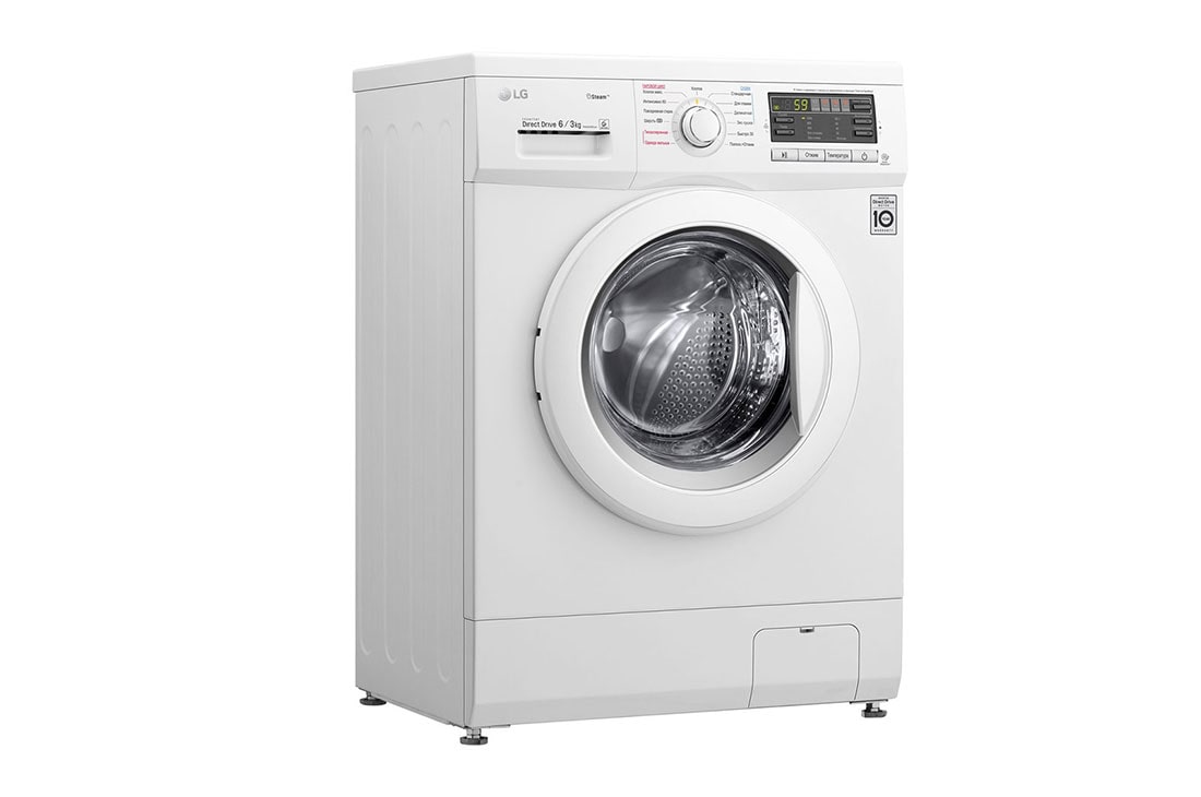 LG Узкая стирально-сушильная машина LG F1296CDS0, функция пара Steam, 6/3кг, F1296CDS0, thumbnail 8