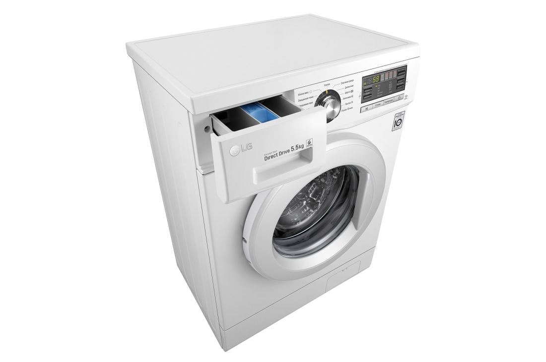 LG Стиральная машина узкая LG F1296MD0 c прямым приводом, 5,5 кг, F1296MD0, thumbnail 9