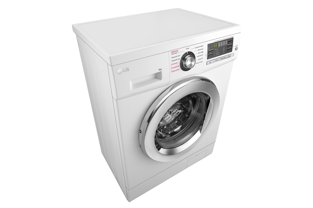 LG Узкая стиральная машина LG F1296NDS3, функция пара Steam, 6кг, F1296NDS3, thumbnail 7