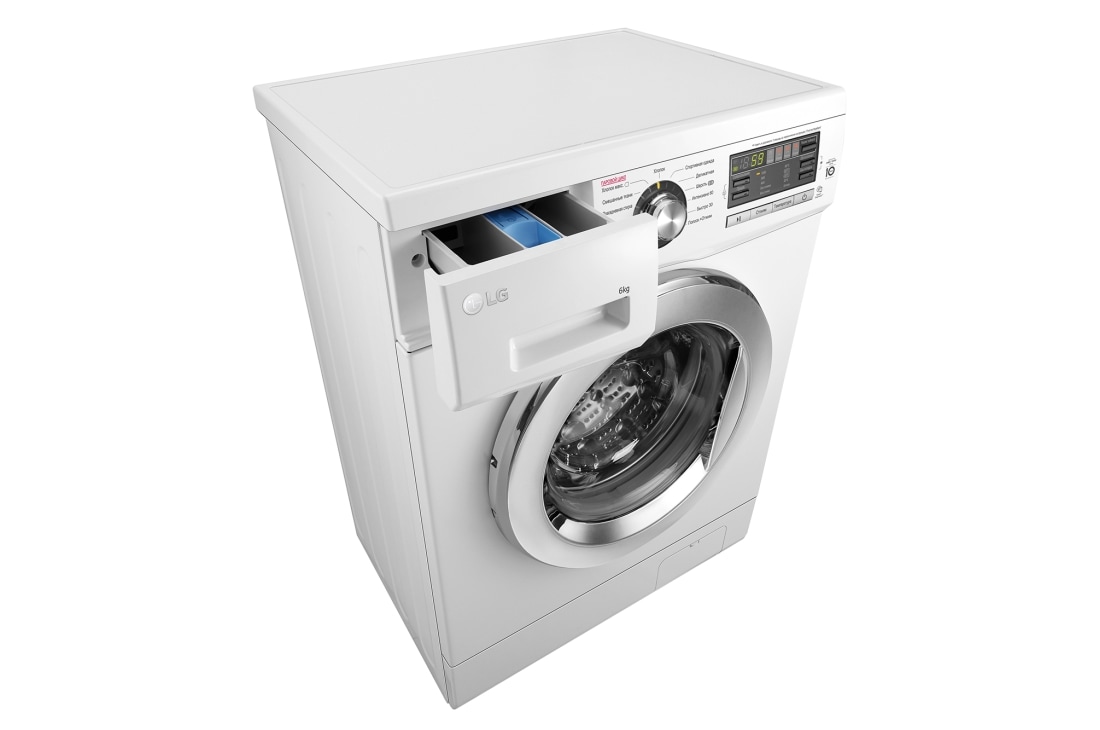 LG Узкая стиральная машина LG F1296NDS3, функция пара Steam, 6кг, F1296NDS3, thumbnail 8