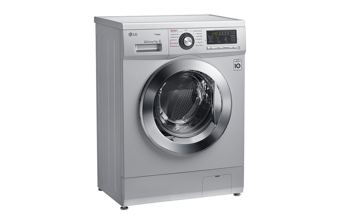 LG Узкая стиральная машина LG F1296HDS4, функция пара Steam, 7кг, F1296HDS4, thumbnail 6