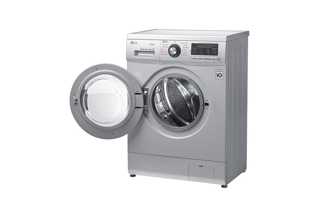 LG Узкая стиральная машина LG F1296HDS4, функция пара Steam, 7кг, F1296HDS4, thumbnail 8