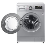 LG Узкая стиральная машина LG F1296HDS4, функция пара Steam, 7кг, F1296HDS4, thumbnail 2