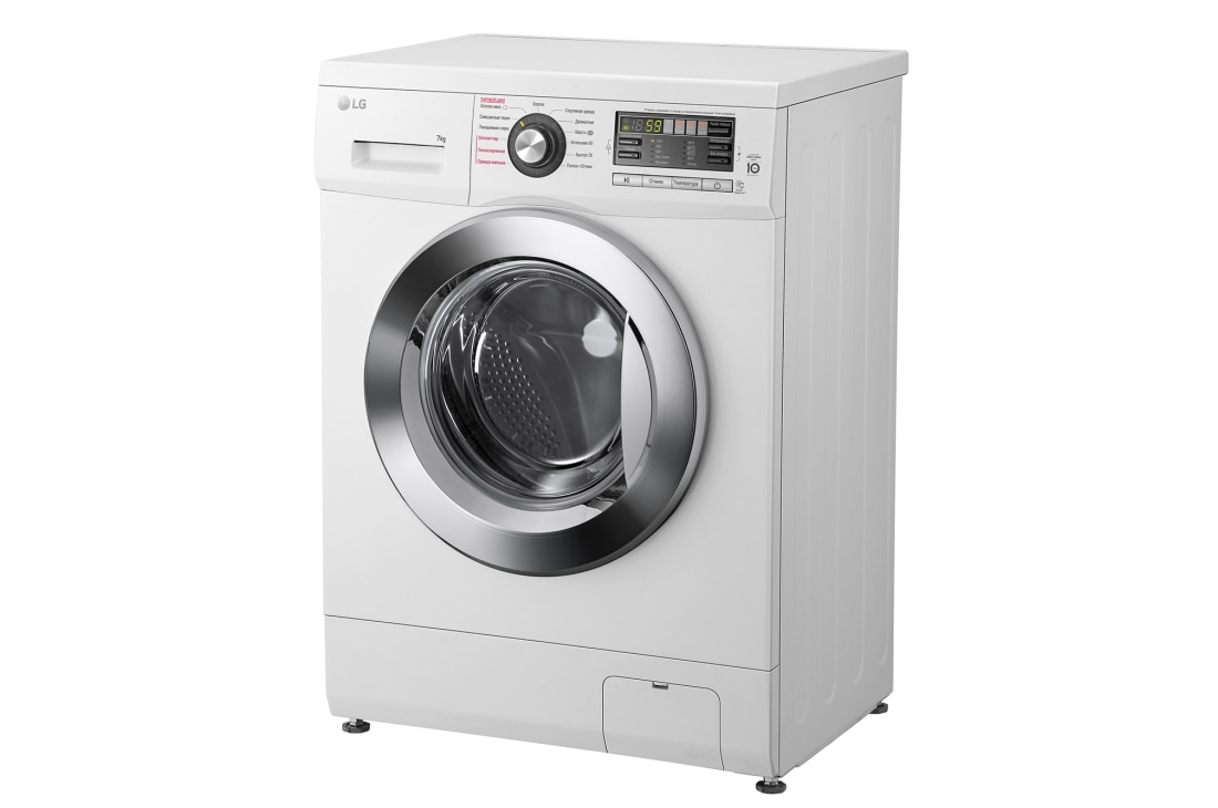 LG Узкая стиральная машина LG F1296HDS3, функция пара Steam, 7кг, F1296HDS3, thumbnail 4