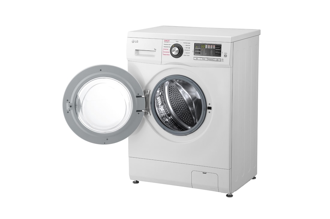 LG Узкая стиральная машина LG F1296HDS3, функция пара Steam, 7кг, F1296HDS3, thumbnail 5