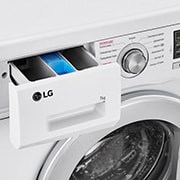 LG Узкая стиральная машина LG F1296HDS1, функция пара Steam, 7кг, F1296HDS1, thumbnail 11