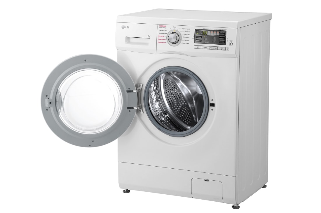 LG Узкая стиральная машина LG F1296HDS1, функция пара Steam, 7кг, F1296HDS1, thumbnail 5