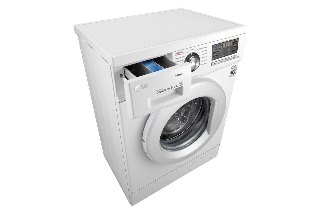 LG Узкая стиральная машина LG F1296WDS0, функция пара Steam, 6,5кг, F1296WDS0, thumbnail 9