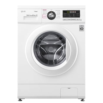 Узкая стиральная машина LG F1296WDS0, функция пара Steam, 6,5кг1