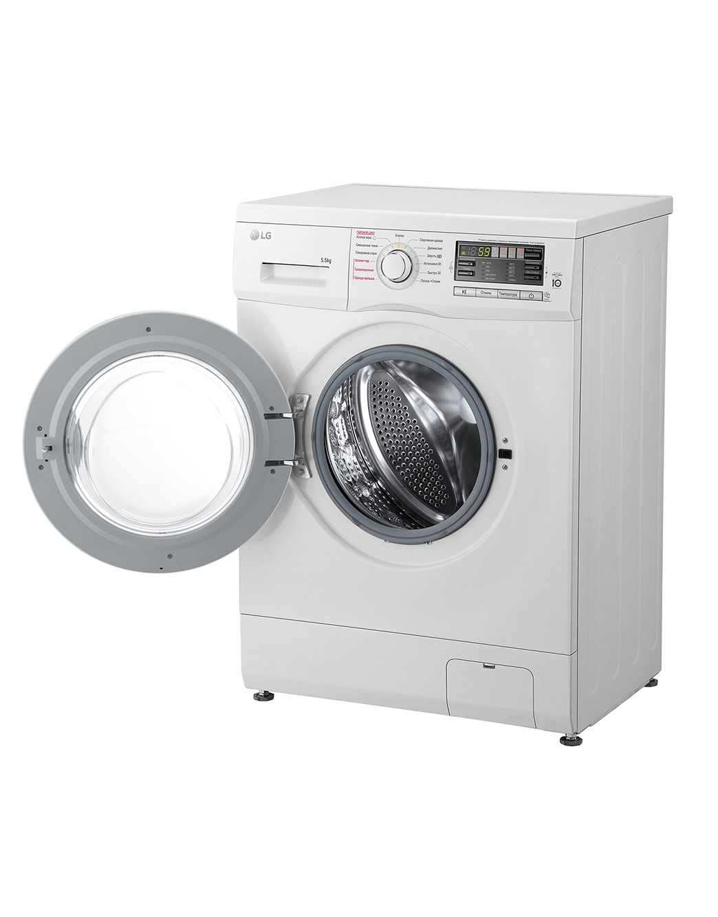 Узкая стиральная машина LG F1096MDS0 c функцией пара | LG RU