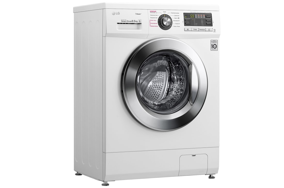 LG Узкая стиральная машина LG F1296WDS3, функция пара Steam, 6,5кг, F1296WDS3, thumbnail 2