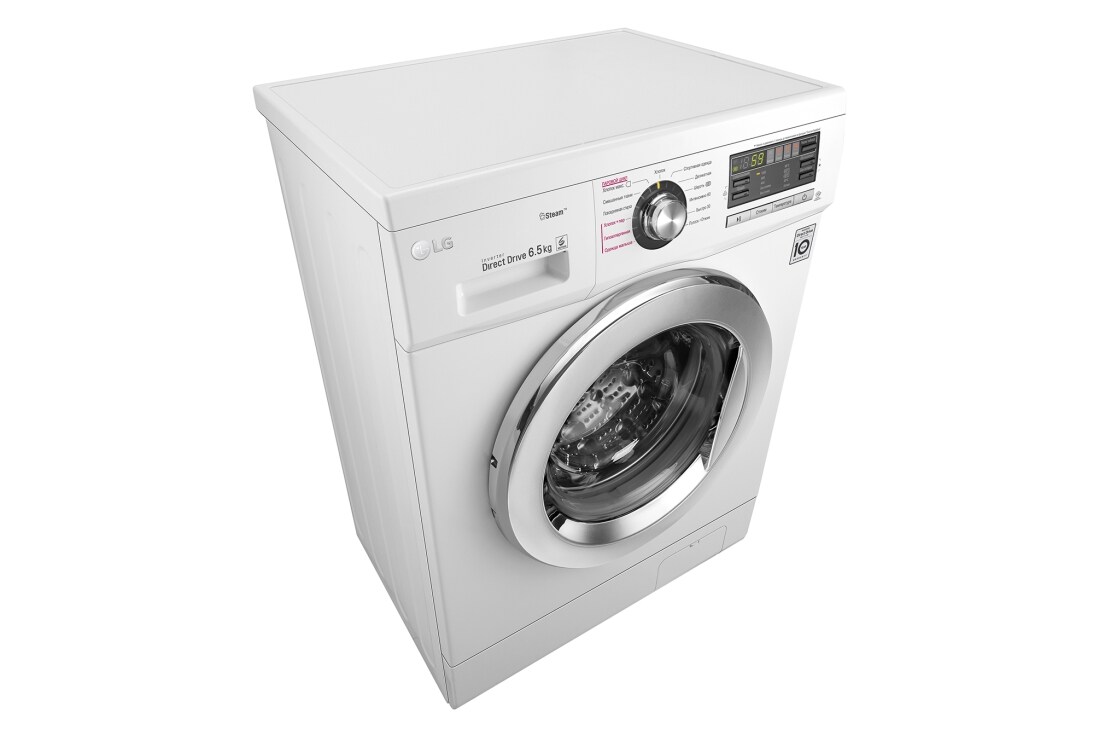 LG Узкая стиральная машина LG F1296WDS3, функция пара Steam, 6,5кг, F1296WDS3, thumbnail 6