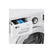 LG Узкая стиральная машина LG F1296WDS3, функция пара Steam, 6,5кг, F1296WDS3, thumbnail 12