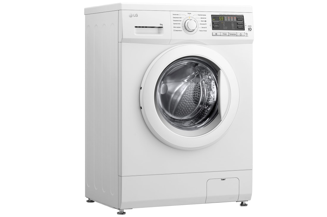 LG Узкая стиральная машина LG F1296ND0, прямой привод, 6кг, F1296ND0, thumbnail 2
