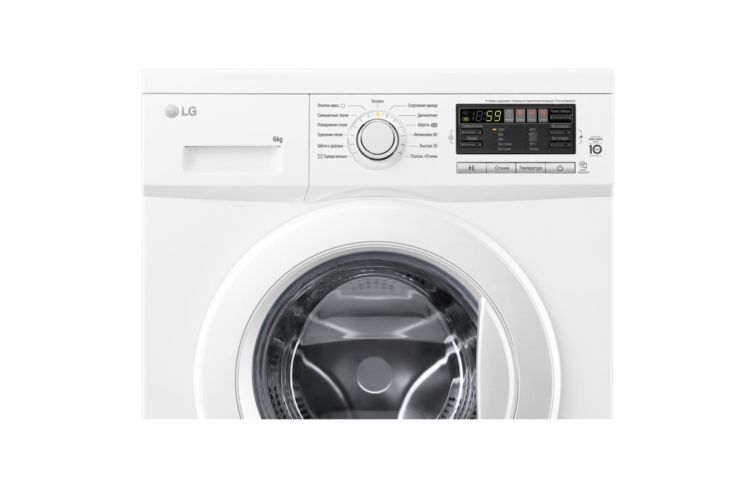 LG Узкая стиральная машина LG F1296ND0, прямой привод, 6кг, F1296ND0, thumbnail 10