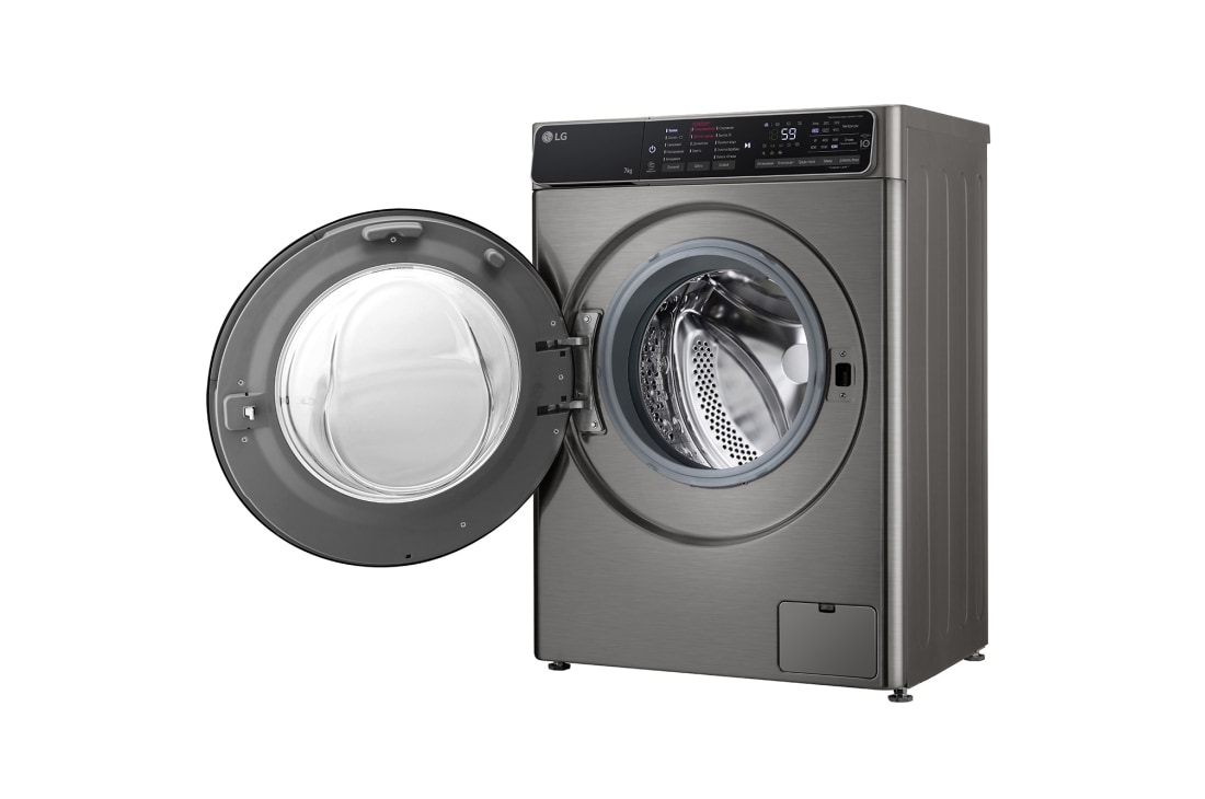 LG Стиральная машина узкая LG F2T3HS6S с паром, технология AI DD, 7 кг, F2T3HS6S, thumbnail 6