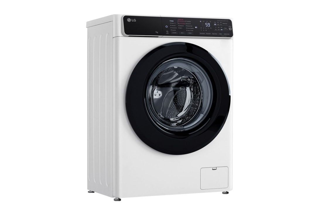 LG Стиральная машина узкая LG F2T3HS6W с паром, технология AI DD, 7 кг, F2T3HS6W, thumbnail 3