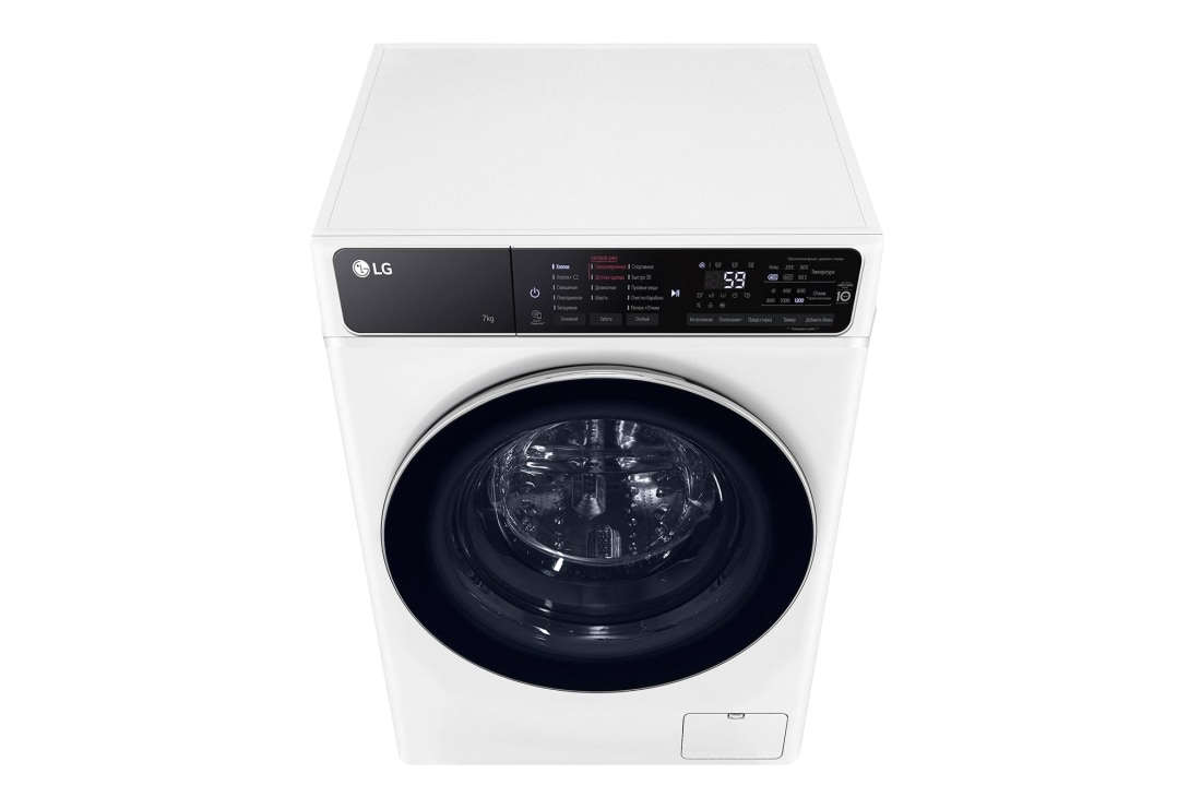 LG Стиральная машина узкая LG F2T3HS6W с паром, технология AI DD, 7 кг, F2T3HS6W, thumbnail 6