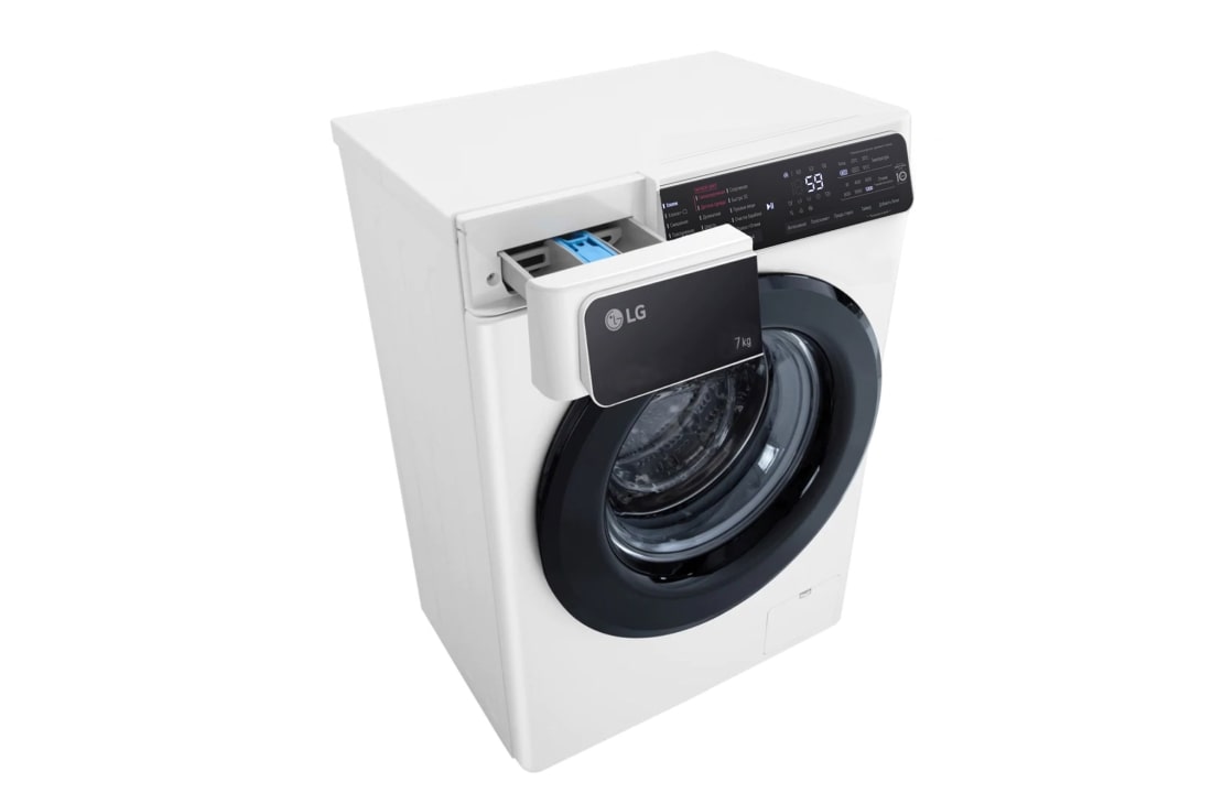 LG Стиральная машина узкая LG F2T3HS6W с паром, технология AI DD, 7 кг, F2T3HS6W, thumbnail 11