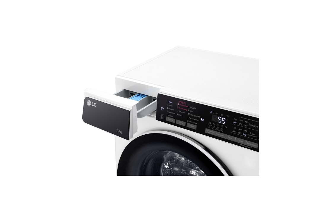LG Стиральная машина узкая LG F2T3HS0W с паром, технология AI DD, 7 кг, F2T3HS0W, thumbnail 10