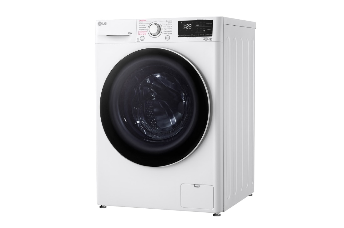 Стиральная машина LG F4V3ES0W с технологией AI DD | LG RU