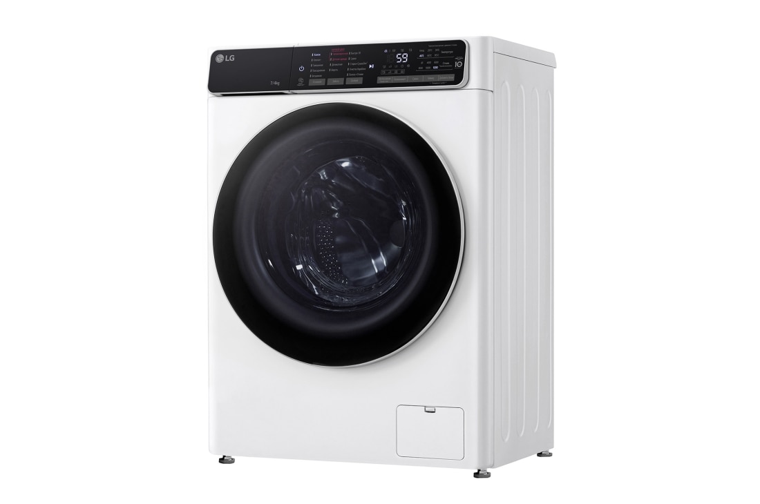 LG Узкая стирально-сушильная машина LG F2T5HG0W, технология AI DD, 7/4 кг, F2T5HG0W, thumbnail 2