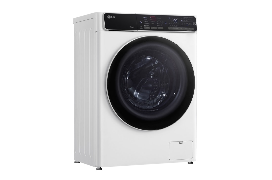 LG Узкая стирально-сушильная машина LG F2T5HG0W, технология AI DD, 7/4 кг, F2T5HG0W, thumbnail 3