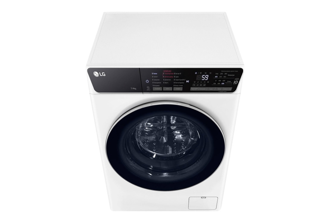 LG Узкая стирально-сушильная машина LG F2T5HG0W, технология AI DD, 7/4 кг, F2T5HG0W, thumbnail 7