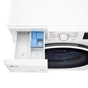 LG Узкая стиральная машина с технологией AI DD и функцией сушки, 7/4кг, F2V3HG0W, thumbnail 13