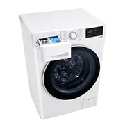 LG Узкая стиральная машина с технологией AI DD и функцией сушки, 7/4кг, F2V3HG0W, thumbnail 6