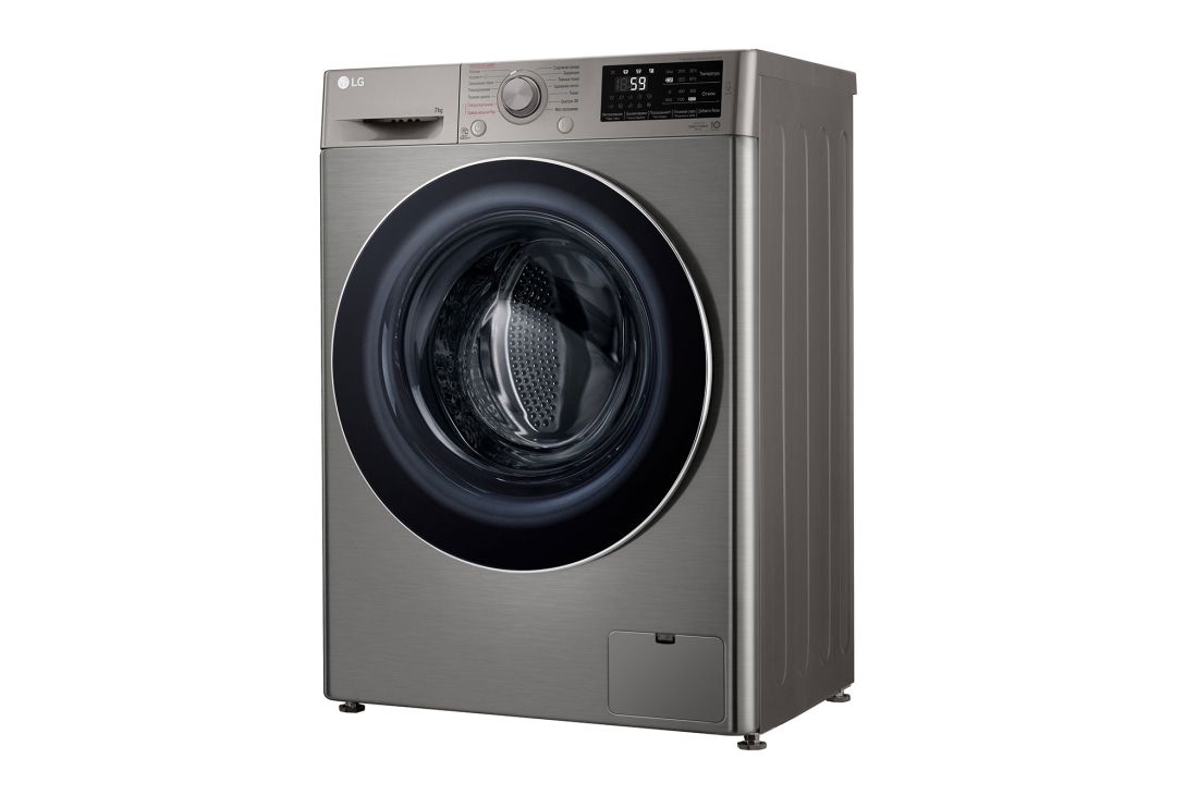 LG Стиральная машина узкая LG F2J6HSDS с паром, 7 кг, Left, F2J6HSDS, thumbnail 12